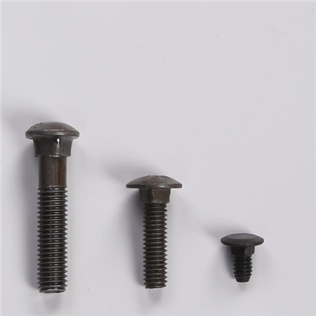 DIN603 ბინა თავი Metric HDG Hot Dipped Galvanized Carriage Bolt and NUt