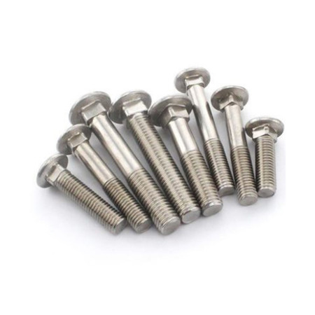 DIN603 ბინა თავი Metric HDG Hot Dipped Galvanized Carriage Bolt and NUt